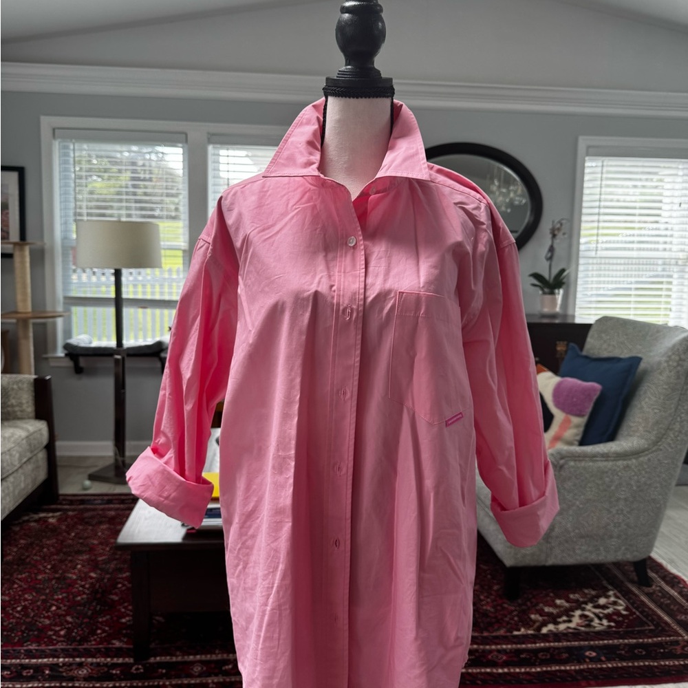 T by Alexander Wang Pink Blouse